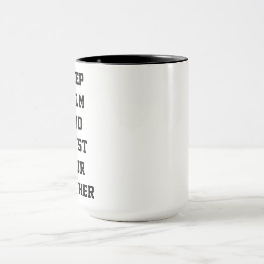 Custom Teacher Gift Mug  マグカップ (中央)