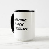 Custom Teacher Gift Mug  マグカップ (正面左)