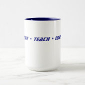 Custom Teacher Gift Mug  マグカップ (中央)