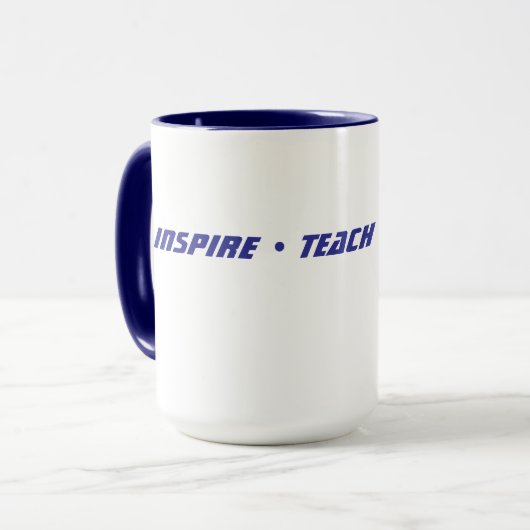 Custom Teacher Gift Mug  マグカップ (正面左)