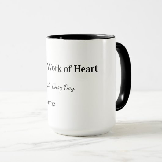 Custom Teacher Gift Mug  マグカップ (正面右)