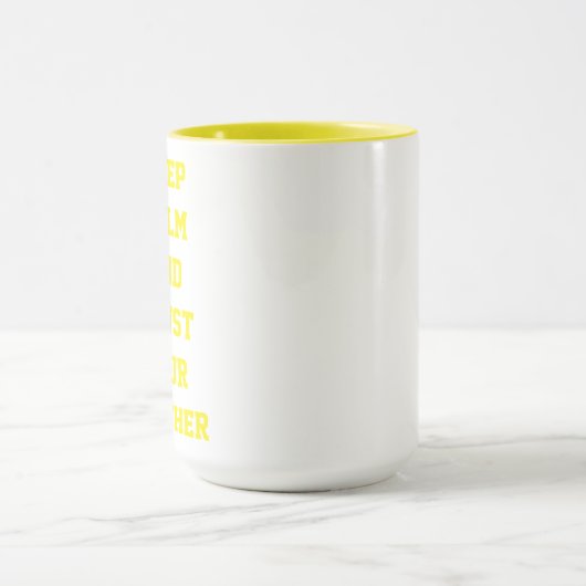 Custom Teacher Gift Mug  マグカップ (中央)
