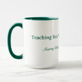 Custom Teacher Gift Mug  マグカップ (左)