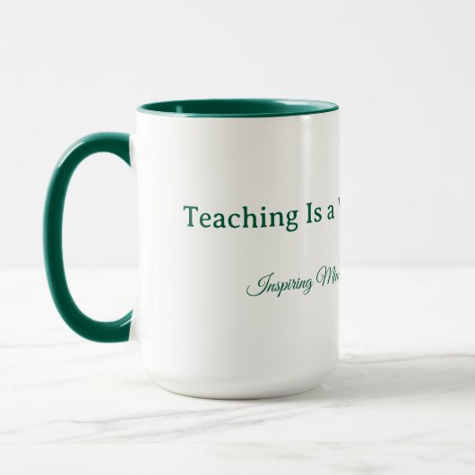 Custom Teacher Gift Mug  マグカップ (左)