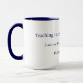Custom Teacher Gift Mug  マグカップ (左)