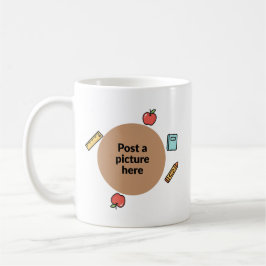 Custom Teacher Photo Mug コーヒーマグカップ