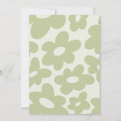 Custom Teddy Bear Picnic Birthday Invitation 招待状 (裏面)