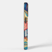 Custom Template Stylish Wavy Print Case-Mate iPhoneケース (裏面 / 右)