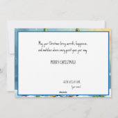 🎾🎄Custom text,   シーズンカード (裏面)