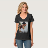Custom Text and Photo Tシャツ (正面フル)
