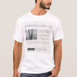 Custom Text & Anime Style Father Graphic Tシャツ<br><div class="desc">✨ Personalized Message Father's Day Tee✨Surprise Dad with a unique [item type] featuring a cool anime-style illustration of a father. Add your own custom message to make it extra special! Perfect for Father's Day, birthdays, or any occasion. 🎁Surprenez papa avec un [type d'article] unique orné d'une illustration de père cool...</div>