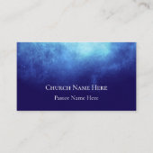 Custom Text Christian Church Pastor Personalized  名刺 (正面)