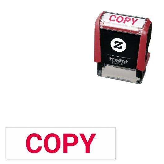 Custom Text COPY Self-Inking Office Stamp セルフインキングスタンプ (インサイチュ)