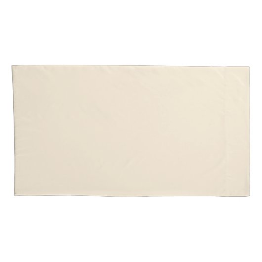 Custom Text CreamPillowcases – Personalized Match 枕カバー (裏面-右)