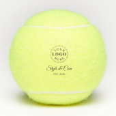 Custom Text Established Tennis Ball Brand Design テニスボール (正面)