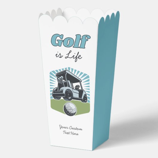 Custom Text Golf is Life フェイバーボックス (正面)