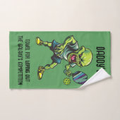 Custom text Intergalactic Sweat Protocol: Activate ハンドタオル (ハンドタオル)