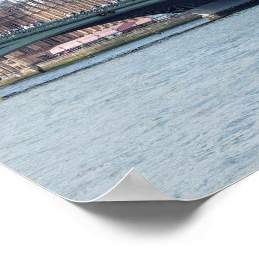 Custom Text London ポスター (角)