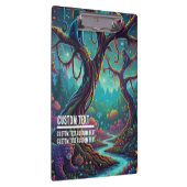 Custom Text Magical Jungle Monkeys & Leopard クリップボード (右)