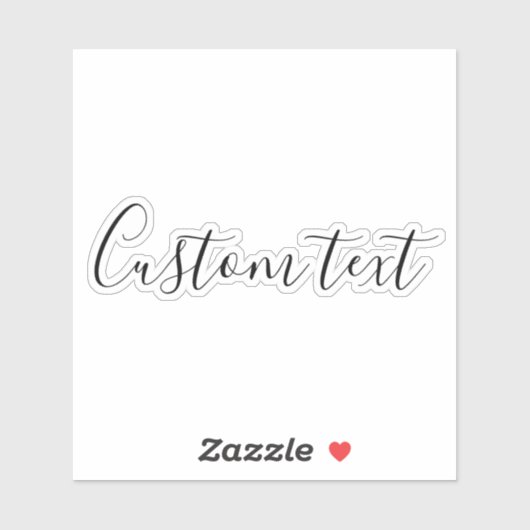 Custom Text Mirror Decal – Personalized Car Mirror シール (シート)