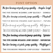 Custom Text Name Typography Script Heart Love レーザー彫刻フレーム