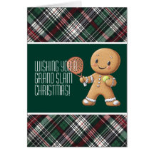 🎾🎄Custom text,  Padel Powered Christmas