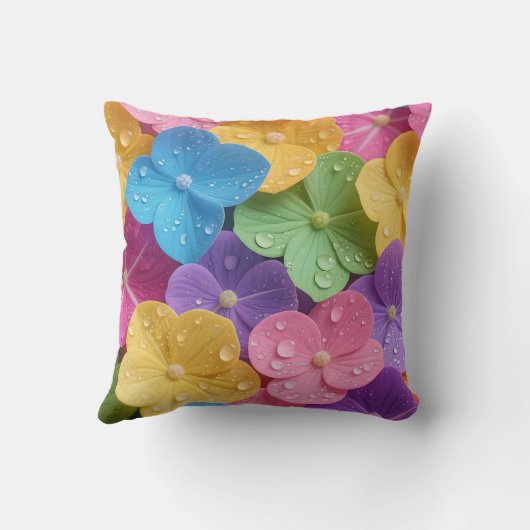 “Custom Text Pillow – Your Message Here” クッション (裏面)