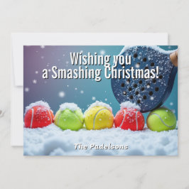 🎾🎄Custom text, Snow Court Smash シーズンカード