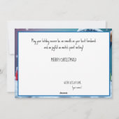 🎾🎄Custom text, Snow Court Smash シーズンカード (裏面)