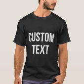 Custom text tシャツ (正面)