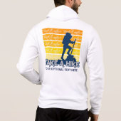 Custom Text Take a Hike パーカ (裏面)