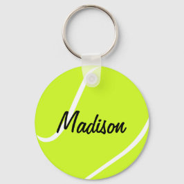 Custom Text Tennis Ball Key Chains キーホルダー