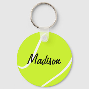 Custom Text Tennis Ball Key Chains キーホルダー