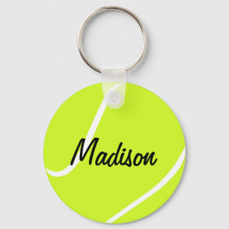 Custom Text Tennis Ball Key Chains キーホルダー