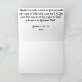 Custom thank you cards カード (内部)