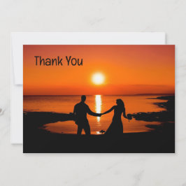 Custom Thank You Wedding Photo Thank You Card サンキューカード