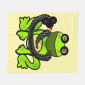 Custom The Friendship gift フリースブランケット (正面(横))