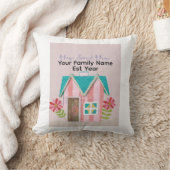 Custom The Signature Whimsy (Pink & Teal)  クッション (ブランケット)