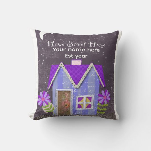 Custom The Signature Whimsy (Pink & Teal) Keychain クッション (正面)