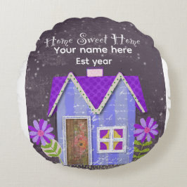 Custom The Signature Whimsy (Pink & Teal) Keychain ラウンドクッション