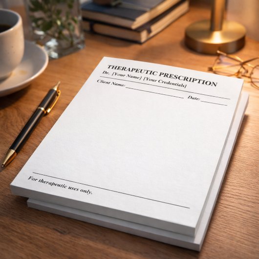 Custom Therapeutic Prescription Note Pad for Docto ノートパッド