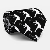 Custom tie for tennis player fan or coach ネクタイ (ロール)