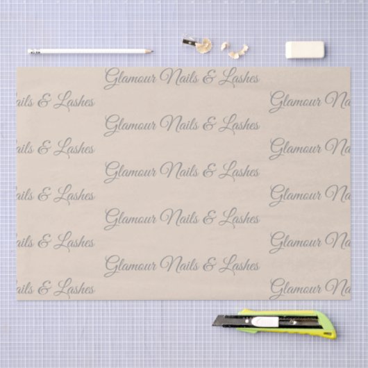 Custom Tissue Paper for Beauty Packaging 薄葉紙 (クラフト)