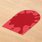 Custom Tomato Red Drip Acrylic Invitation アクリル招待状 (レイダウン)