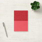 Custom Tomato Red Glitter Block Notes ポストイット (オフィス)
