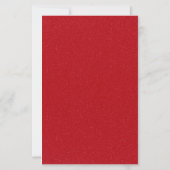 Custom Tomato Red Ink Splat Paper Sheet (裏面)