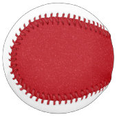Custom Tomato Red Noise Effect Softball ソフトボール (正面左)