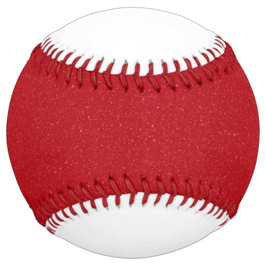 Custom Tomato Red Noise Effect Softball ソフトボール (正面)