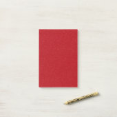 Custom Tomato Red Speckle Sticky Post-It Notes ポストイット (デスク上)