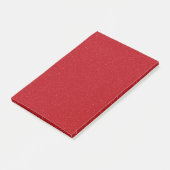 Custom Tomato Red Speckle Sticky Post-It Notes ポストイット (アングル)